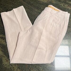 ** SOLD ** Tommy Bahama Linen Silk Blend Pleated Trousers // 34W x 30L